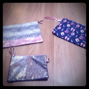 3 makeup bags